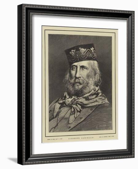 Giuseppe Garibaldi-null-Framed Giclee Print