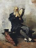 Old Man Playing a Drum-Giuseppe Giacopelli-Giclee Print