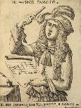 Famous Musician, 1691-Giuseppe Maria Mitelli-Framed Giclee Print