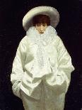 Sarah Bernhardt as Pierrot-Giuseppe Nittis-Mounted Giclee Print