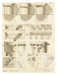 Plate 51 for Elements of Civil Architecture, ca. 1818-1850-Giuseppe Vannini-Art Print