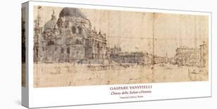Church, Venice-Giuseppe Vanvitelli-Stretched Canvas