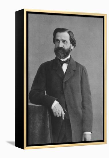 Giuseppe Verdi (1813-190), Italian Romantic Composer, Mainly of Opera-Felix Nadar-Framed Premier Image Canvas