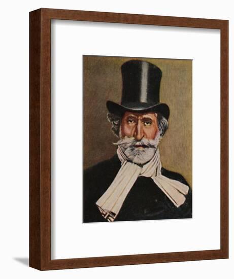 'Giuseppe Verdi 1813-1901. - Gemälde von Michel', 1934-Unknown-Framed Giclee Print