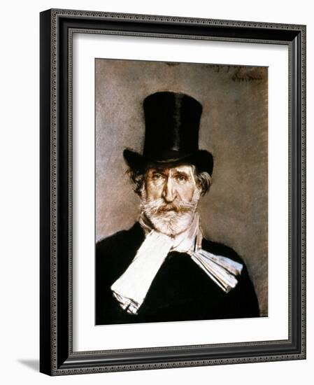 Giuseppe Verdi (1813-1901)-Giovanni Boldini-Framed Giclee Print