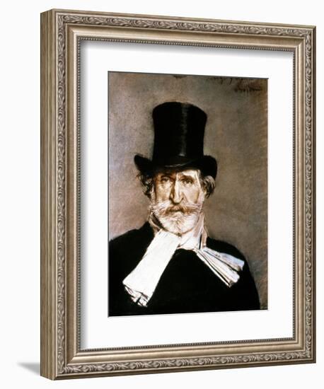 Giuseppe Verdi (1813-1901)-Giovanni Boldini-Framed Giclee Print