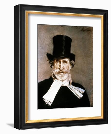 Giuseppe Verdi (1813-1901)-Giovanni Boldini-Framed Giclee Print