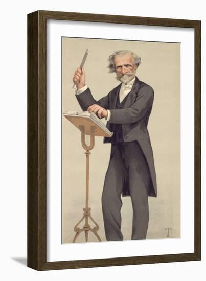 Giuseppe Verdi, Caricature from Vanity Fair-null-Framed Giclee Print