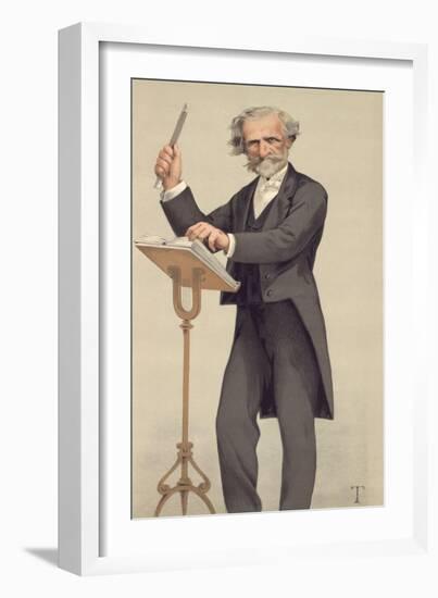 Giuseppe Verdi, Caricature from Vanity Fair-null-Framed Giclee Print