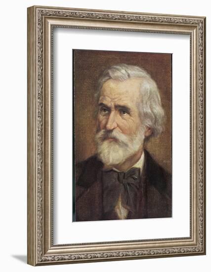 Giuseppe Verdi Italian Opera Composer-null-Framed Photographic Print