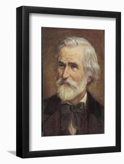 Giuseppe Verdi Italian Opera Composer-null-Framed Photographic Print