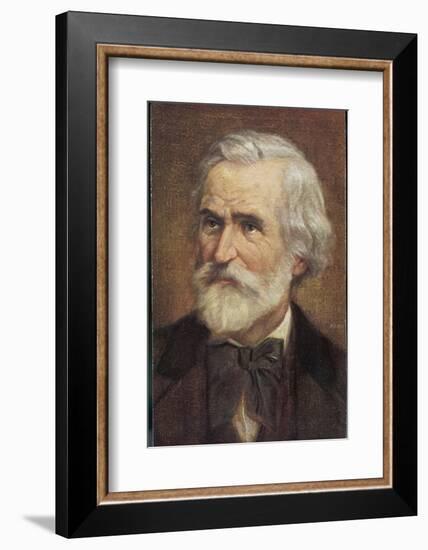 Giuseppe Verdi Italian Opera Composer-null-Framed Photographic Print