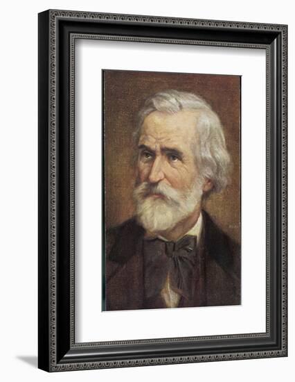 Giuseppe Verdi Italian Opera Composer-null-Framed Photographic Print