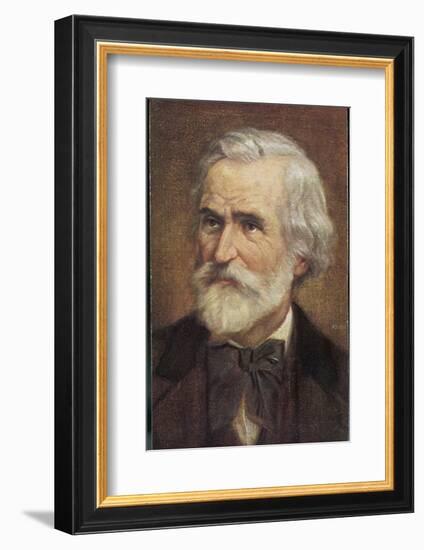 Giuseppe Verdi Italian Opera Composer-null-Framed Photographic Print