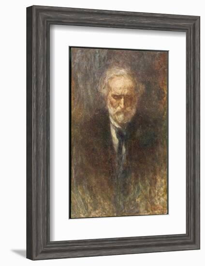 Giuseppe Verdi the Italian Opera Composer in Old Age-null-Framed Photographic Print