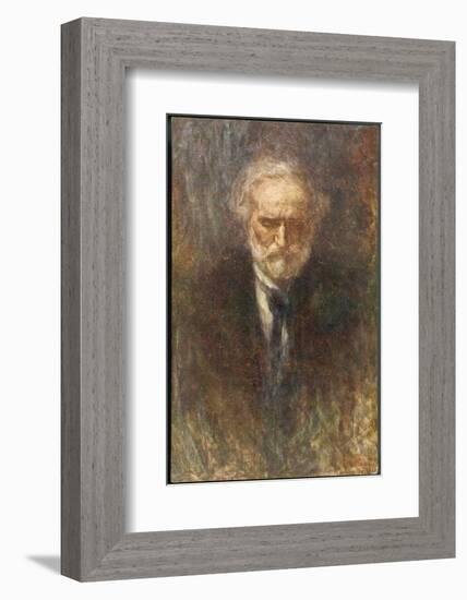 Giuseppe Verdi the Italian Opera Composer in Old Age-null-Framed Photographic Print