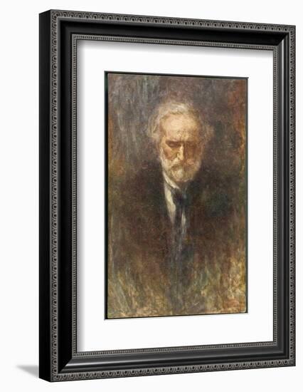 Giuseppe Verdi the Italian Opera Composer in Old Age-null-Framed Photographic Print