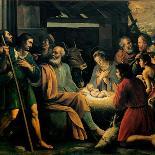 Nativity and the Adoration of the Shepherds-Giuseppe Vermiglio-Stretched Canvas