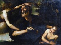 The Sacrifice of Isaac, Early 17th Century-Giuseppe Vermiglio-Premier Image Canvas