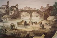 View of Rome-Giuseppe Zais-Mounted Giclee Print