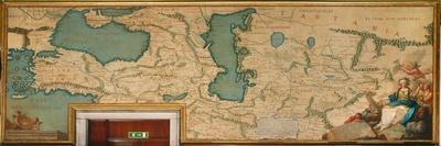 Map of Iceland, Scotland, Norway and Sweden-Giustino Menescardi-Framed Giclee Print