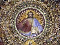 Christ Pantocrator, Virgin Mary, Angels and Elect, Detail from Paradise, 1375-1378-Giusto de' Menabuoi-Framed Giclee Print