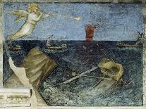 Second Angel with the Trumpet and the Agitation of the Sea from Apocalypse-Giusto De' Menabuoi-Giclee Print