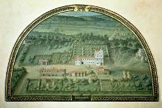 Villa Poggio, Built for the De Medici Family, Caiano, Tuscany, Italy, from Series-Giusto Utens-Giclee Print