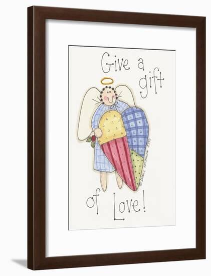 Give a Gift Angel-Debbie McMaster-Framed Giclee Print