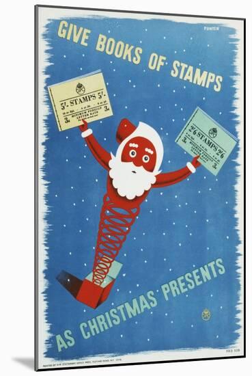 Give Books of Stamps as Christmas Presents-P Vinten-Mounted Art Print