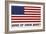 Give It Your Best! - 1942 USA Flag-Charles Coiner-Framed Giclee Print