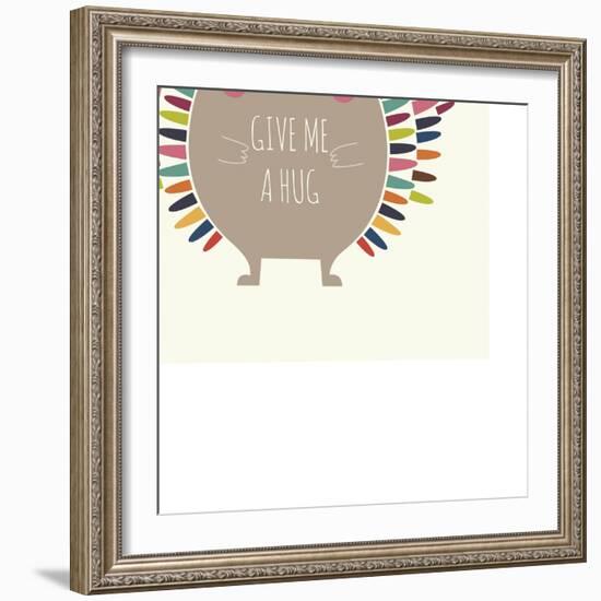 Give Me a Hug-Andy Westface-Framed Giclee Print