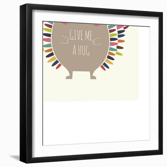 Give Me a Hug-Andy Westface-Framed Giclee Print