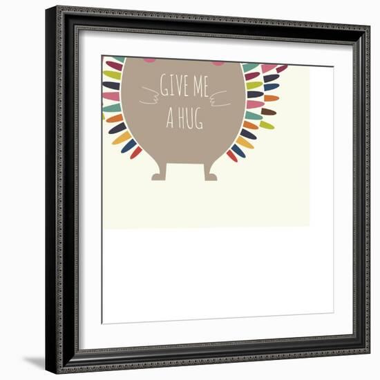 Give Me a Hug-Andy Westface-Framed Giclee Print