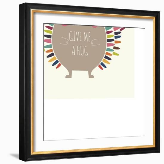 Give Me a Hug-Andy Westface-Framed Giclee Print