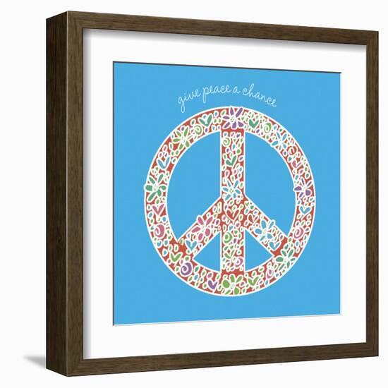 Give Peace a Chance-Erin Clark-Framed Art Print