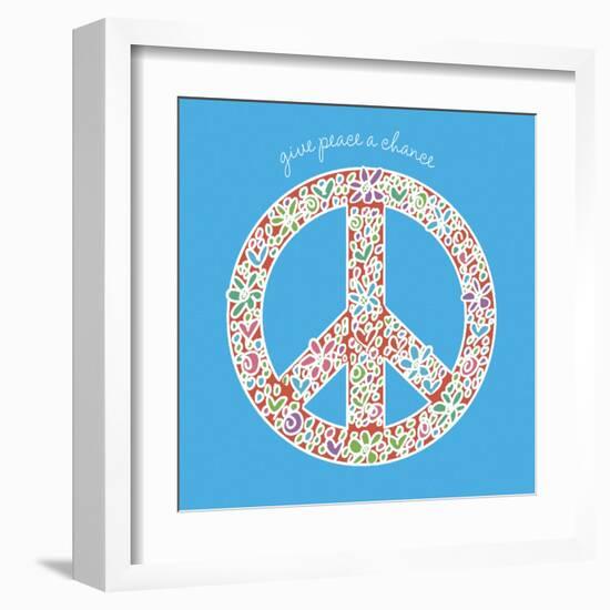 Give Peace a Chance-Erin Clark-Framed Art Print