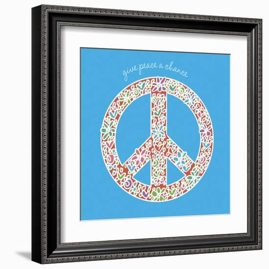 Give Peace a Chance-Erin Clark-Framed Art Print