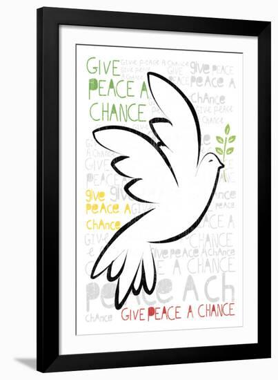 Give Peace A Chance-Sasha Blake-Framed Giclee Print