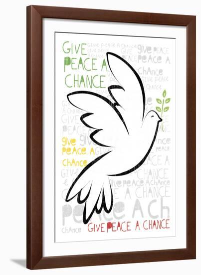 Give Peace A Chance-Sasha Blake-Framed Giclee Print