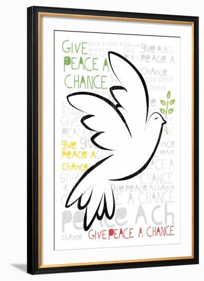 Give Peace A Chance-Sasha Blake-Framed Giclee Print