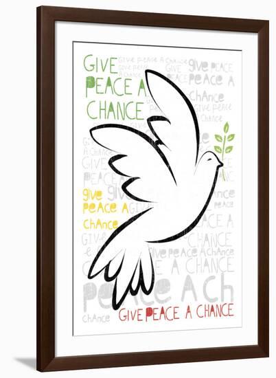 Give Peace A Chance-Sasha Blake-Framed Giclee Print