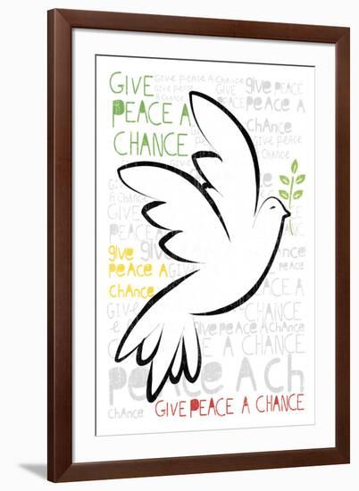 Give Peace A Chance-Sasha Blake-Framed Giclee Print