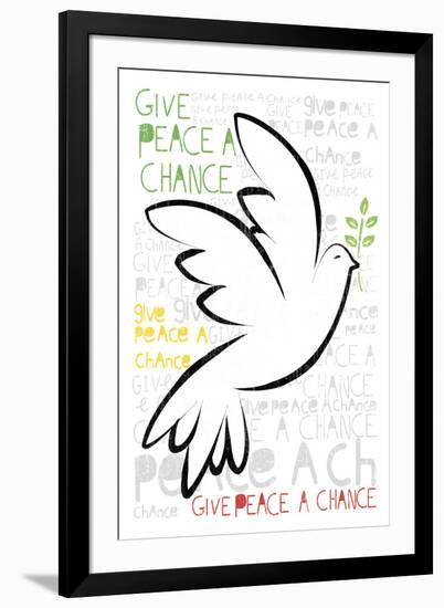 Give Peace A Chance-Sasha Blake-Framed Giclee Print