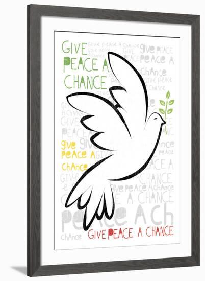 Give Peace A Chance-Sasha Blake-Framed Giclee Print