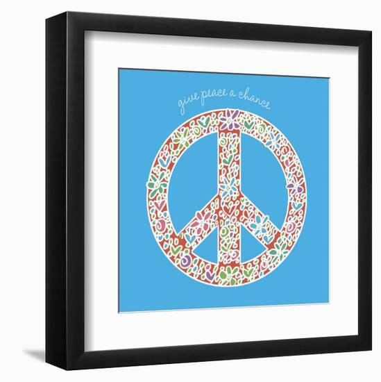 Give Peace a Chance-Erin Clark-Framed Art Print