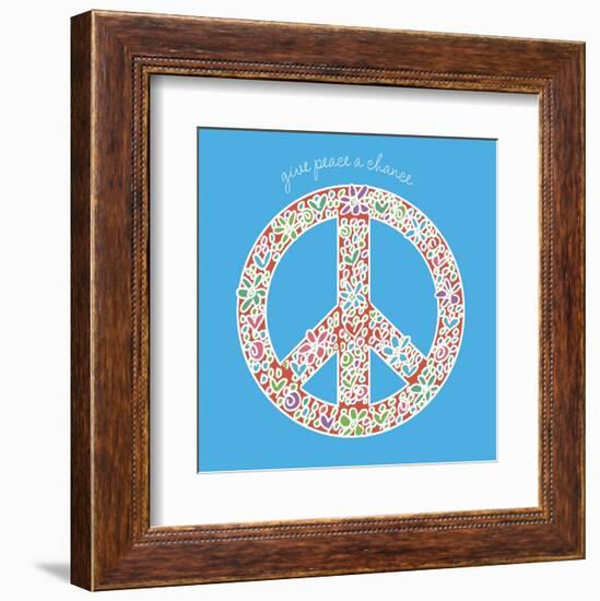 Give Peace a Chance-Erin Clark-Framed Art Print