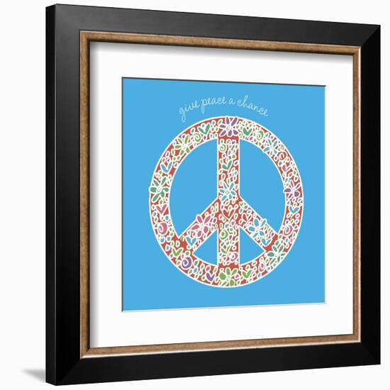 Give Peace a Chance-Erin Clark-Framed Art Print