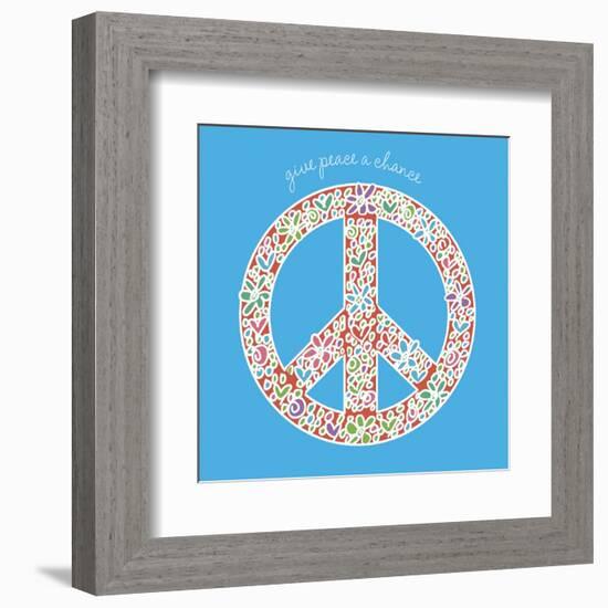 Give Peace a Chance-Erin Clark-Framed Art Print