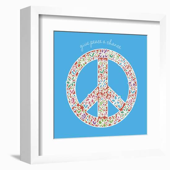 Give Peace a Chance-Erin Clark-Framed Art Print